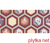 Керамічна плитка DEC OKIYA декор,310x600 червоний 310x600x8 глянцева